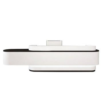 Curved Reception Desk 71-197 in Wide for Salon