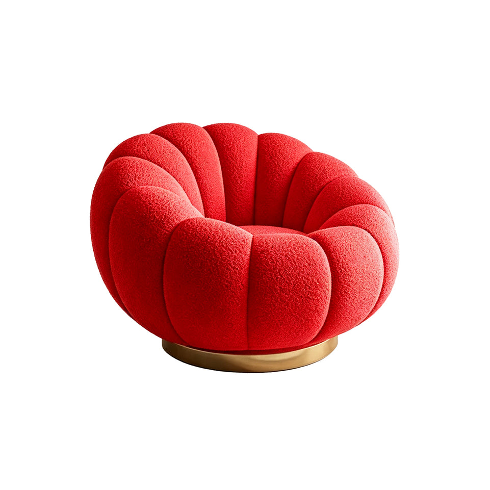 Reclining Sofa with Reclining, Curved & Swivel for Living Room