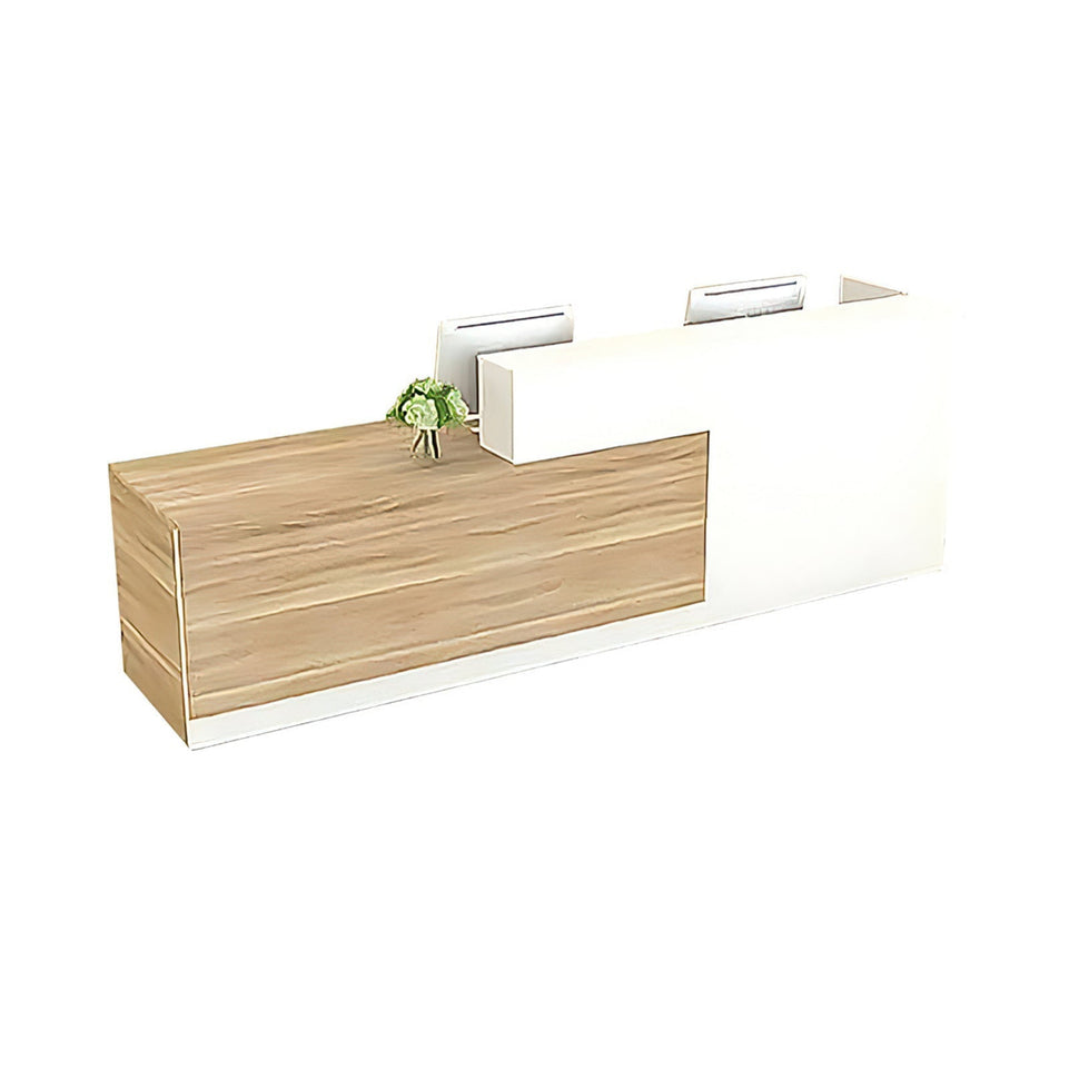 Two-Tone Modern Reception Desk JDT-047