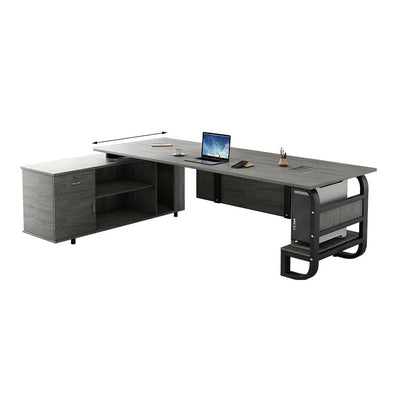 Boss office desk simple modern manager president light luxury large desk LBZ-10134