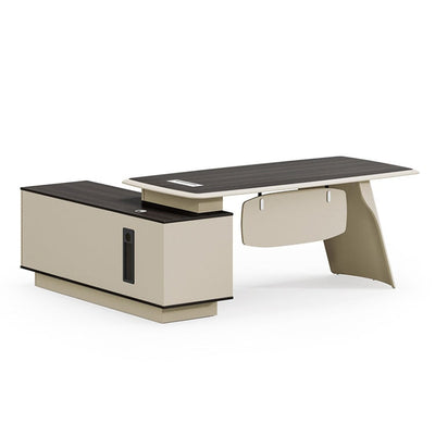 Light luxury class desk modern simple boss desk president desk executive desk LBZ-10132