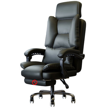 Ergonomic Office Chair with Lumbar Support, Portable & Swivel for Executive Office