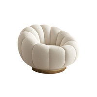 Cream Style Lazy Sofa Reclining Sleepy Pumpkin Sofa Chair BSF-2066