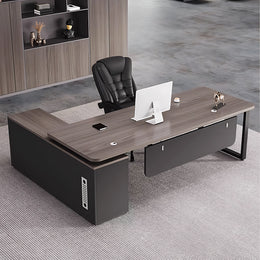 Executive Office Desk Set Modern Design Spacious Functional LBZ-2131