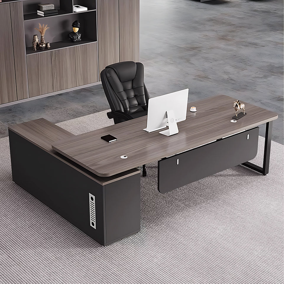 Executive Office Desk Set Modern Design Spacious Functional LBZ-2131