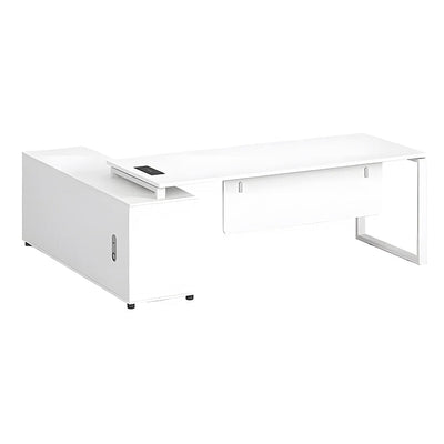 Office Desk Stylish Modern Executive Desk With Adjuster PC Storage Dial Lock Outlet LBZ-1059
