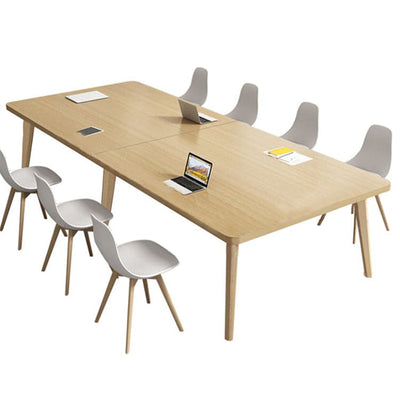 Conference Table Simple Modern Conference Room Office Desk and Chair Rectangular Conference HYZ-10120