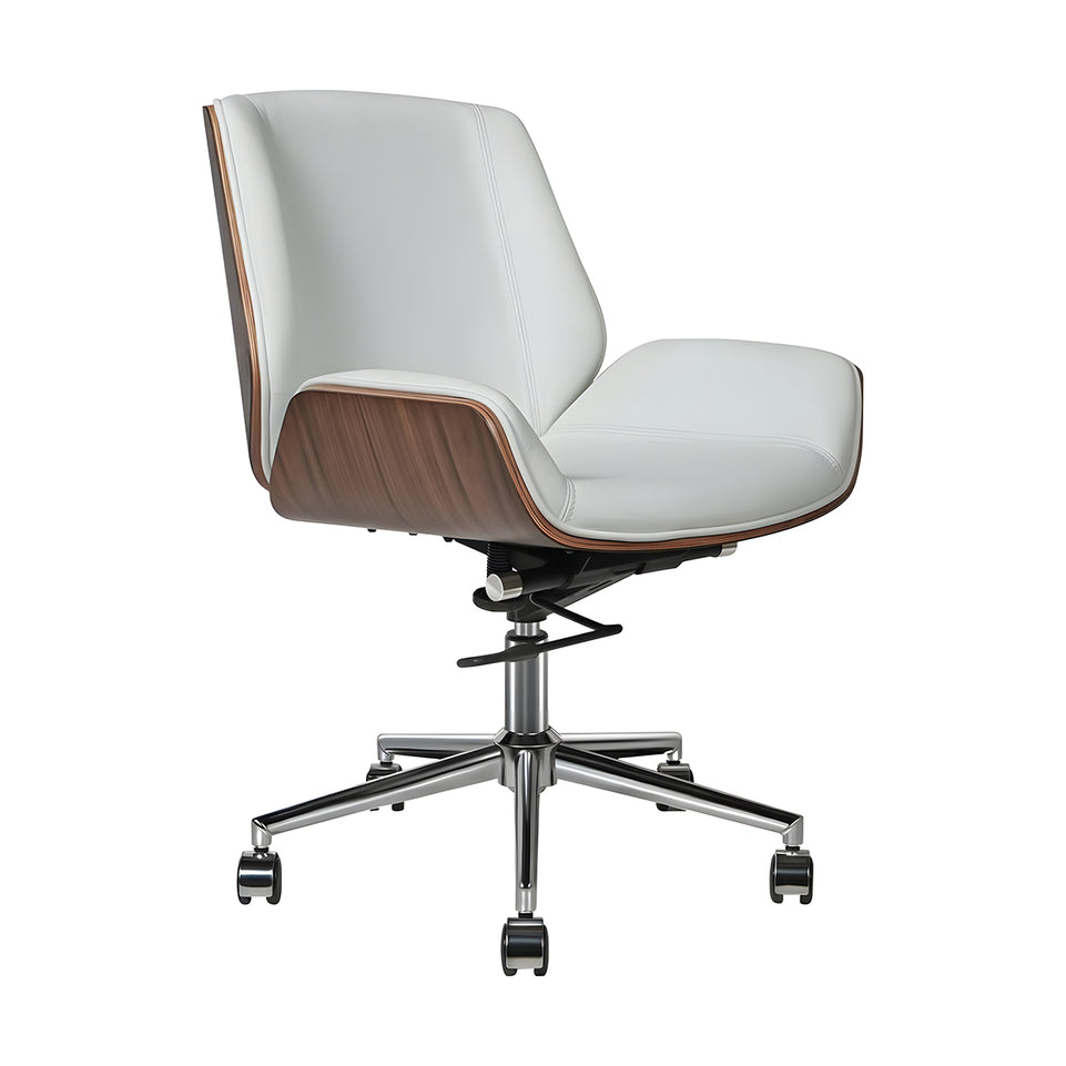 Modern Leather Office Chair with Adjustable Height & 360° Swivel TY310(In Stock)