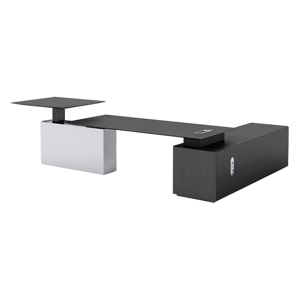 Futuristic Executive Office Desk With Smart Lift And Ample Storage LBZ-2176