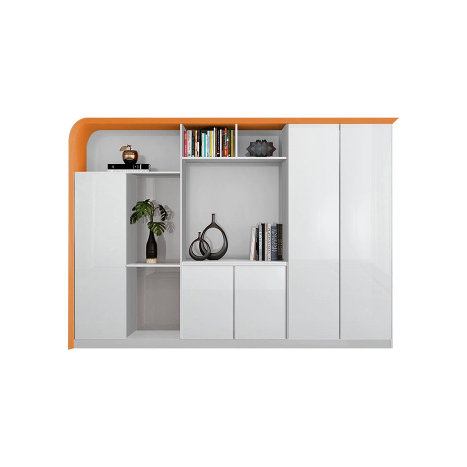 Modern White Executive Desk Stylish White Lacquer Office Desk LBZ-1050