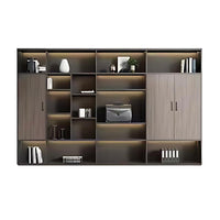 Boss Office Computer Executive Desk Double Layer Boss Desk With Dual Cabinet Design  LBZ-1031