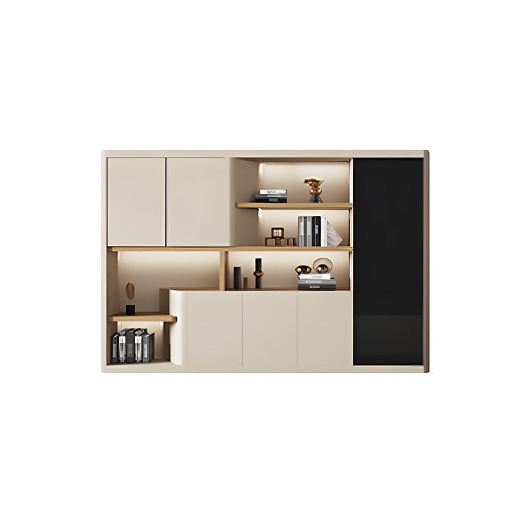 Modern Luxury Executive Desk With Curved Panel Comfortable Office Desk LBZ-1055