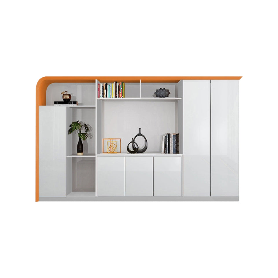 Modern White Executive Desk Stylish White Lacquer Office Desk LBZ-1050