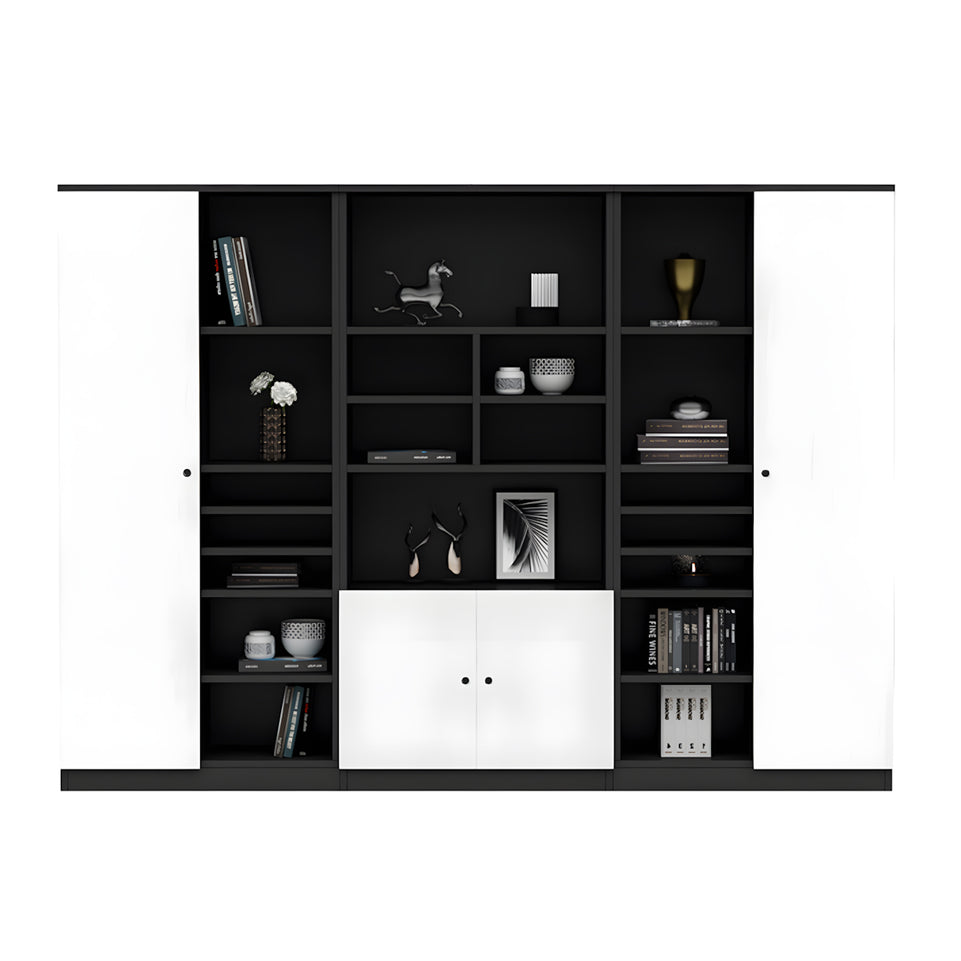 Office Executive Desk With curtain board with wiring hole Steel Leg Adjuster Foot LBZ-1078