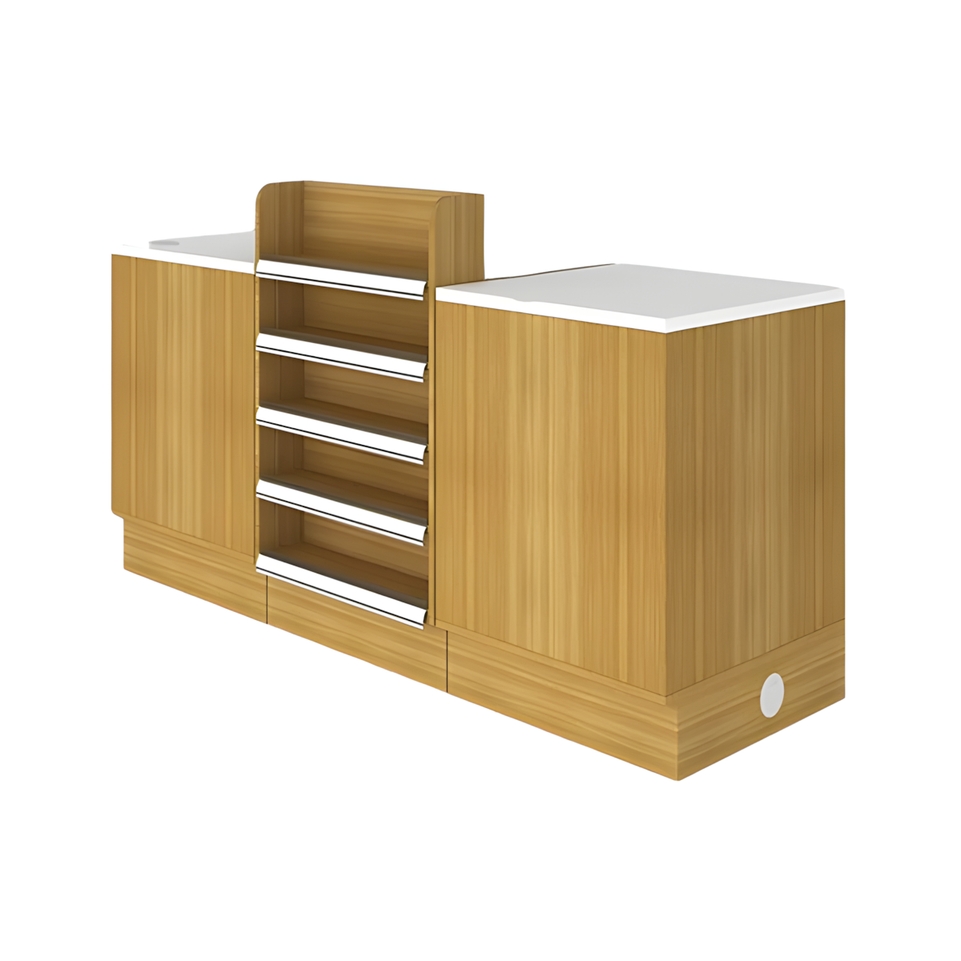 Supermarket convenience store small bar counter front desk reception desk JDT-7107