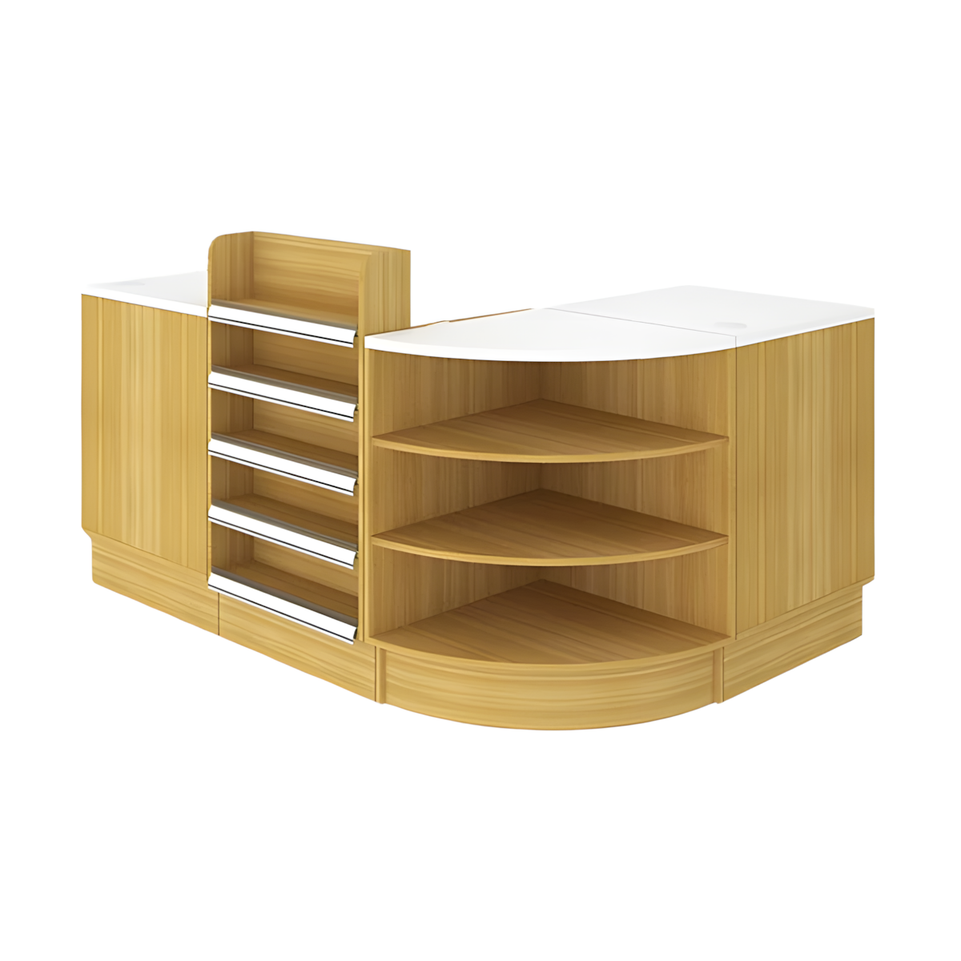 Supermarket convenience store small bar counter front desk reception desk JDT-7107