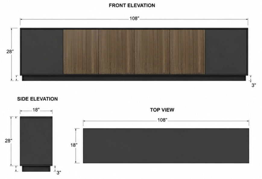 File Cabinet with Lockable, Adjustable Shelves & Curved for Office