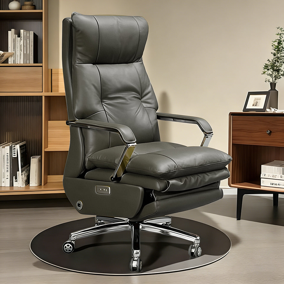 Ergonomic Office Chair 27 in Wide with Reclining & Lumbar Support for Executive Office