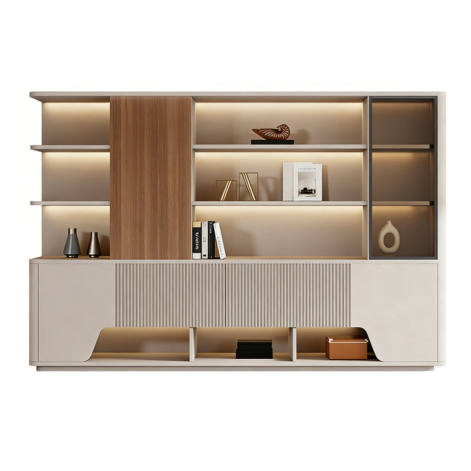 Modern Executive Desk with Wireless Charging and Dual-Motor Lift for Professional Offices LBZ-2318