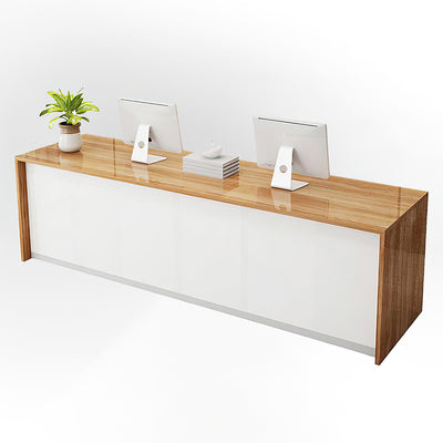 Fashion Counter Front Desk Reception Furniture Checkout Counter Suitable for Coffee Shop JDT-1059