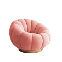 Cream Style Lazy Sofa Reclining Sleepy Pumpkin Sofa Chair BSF-2066