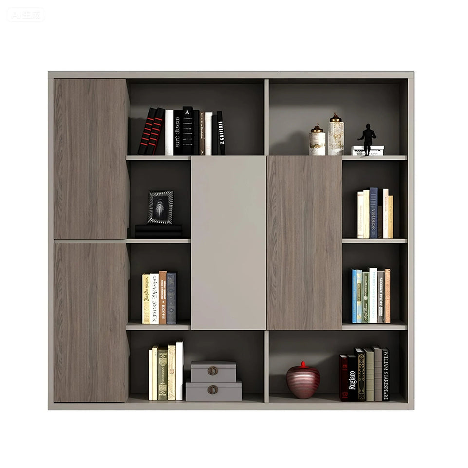 Creative And Unique President Executive Office Desk With Flip-Top Wire Box And Secure Storage Drawers LBZ-103