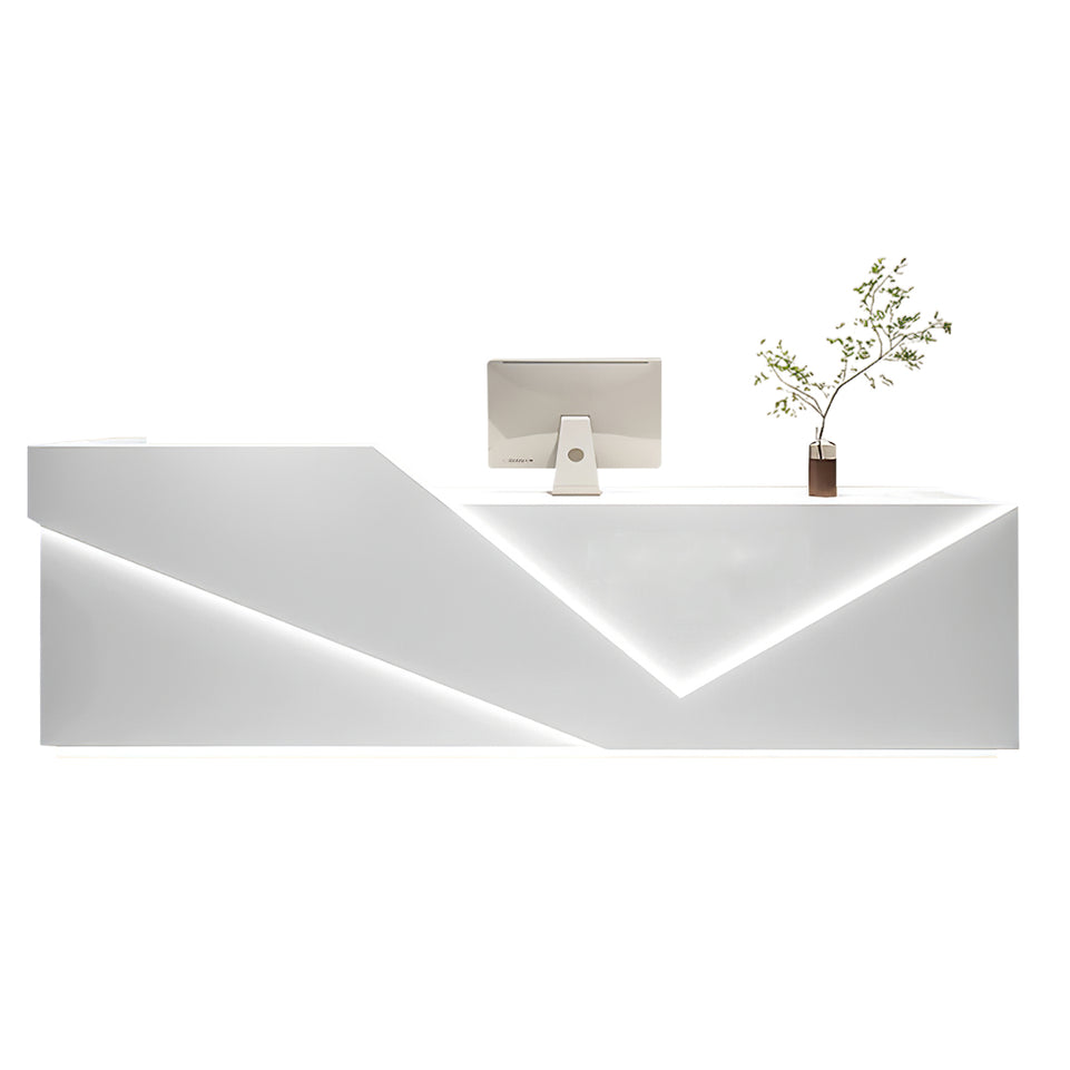 High-End Salon Reception Desk with Ample Storage Space JDT-2060