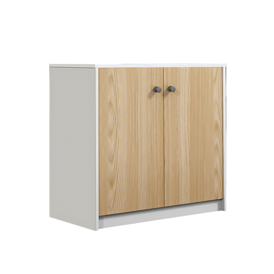 File Cabinet 31-79 in Tall with U-Shaped & Solid Wood for Office