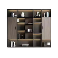 Boss Office Computer Executive Desk Double Layer Boss Desk With Dual Cabinet Design  LBZ-1031