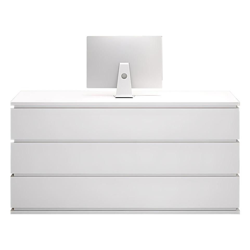 Modern Luxury Reception Desk with Thick Desktop and Spacious Storage JDT-2274