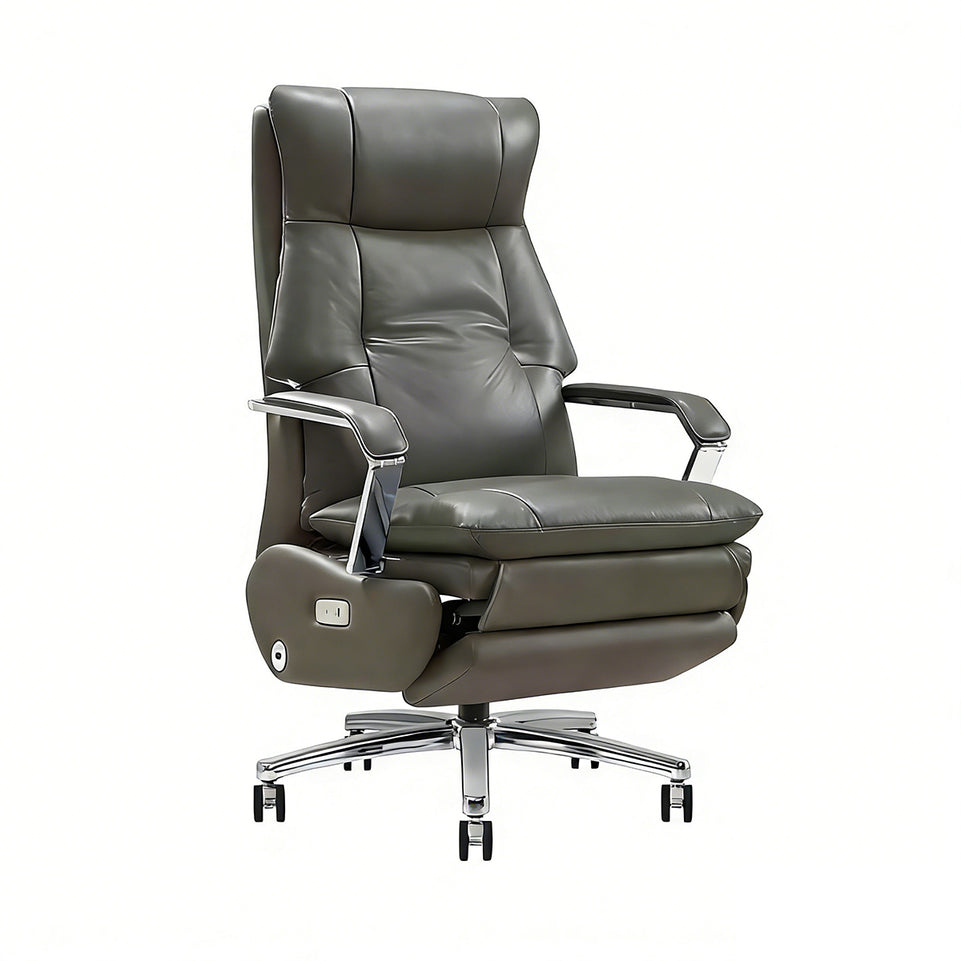 Ergonomic Office Chair 27 in Wide with Reclining & Lumbar Support for Executive Office