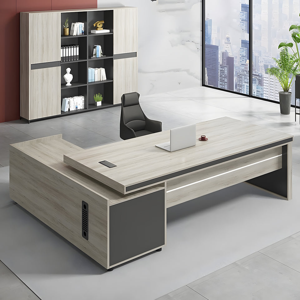 Industrial Style Boss Table Large and Simple Boss Manager Table for Executive Offices LBZ-1011