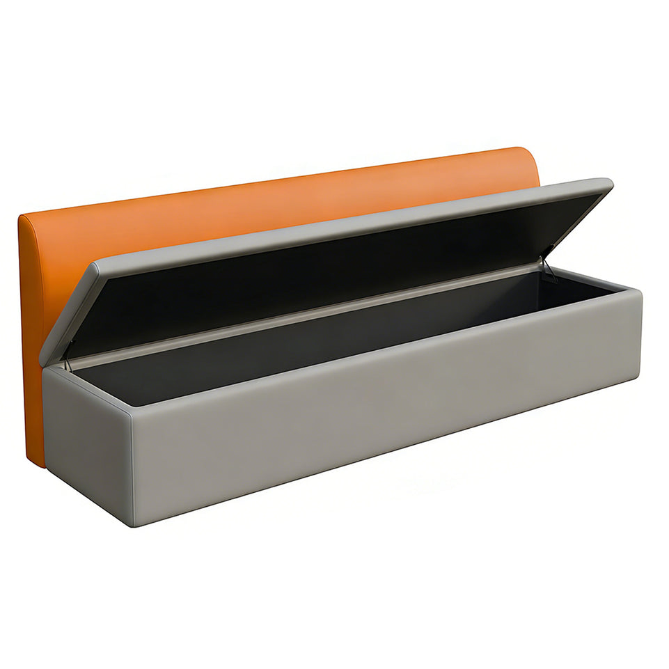 Luxurious Storage Sofa with Cat-Proof Leather and Spacious Seating for Modern Living Rooms and Creative Home Spaces PSF-2077