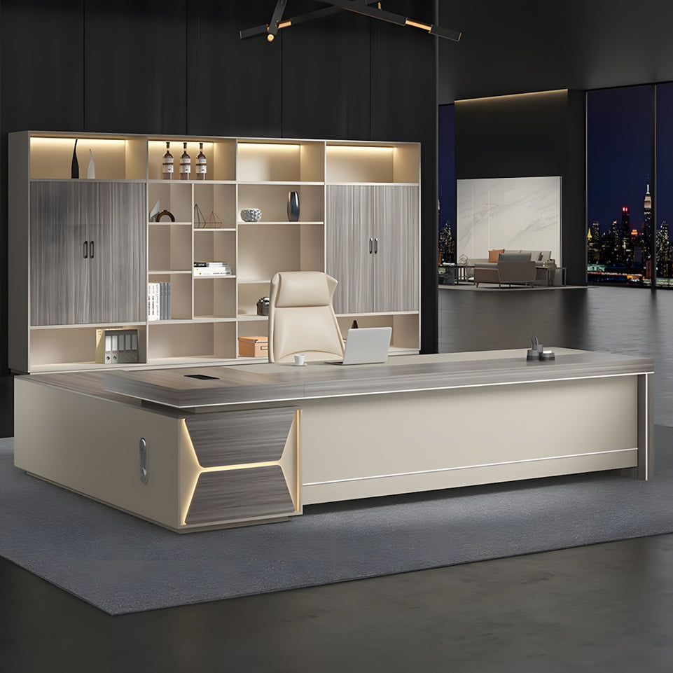 Minimalist Modern Executive Desk For Managers And Leaders LBZ-10128