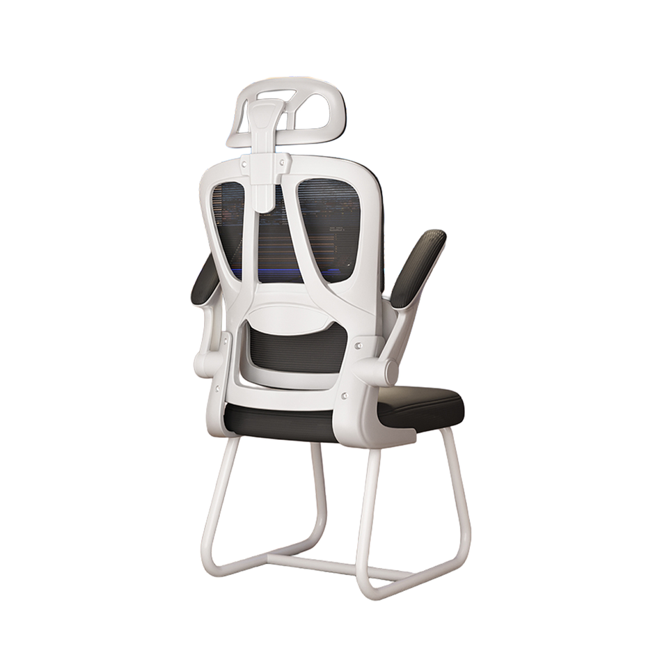 Ergonomic Office Chair With Breathable Mesh, Adjustable Headrest And Lumbar Support BGY-2051