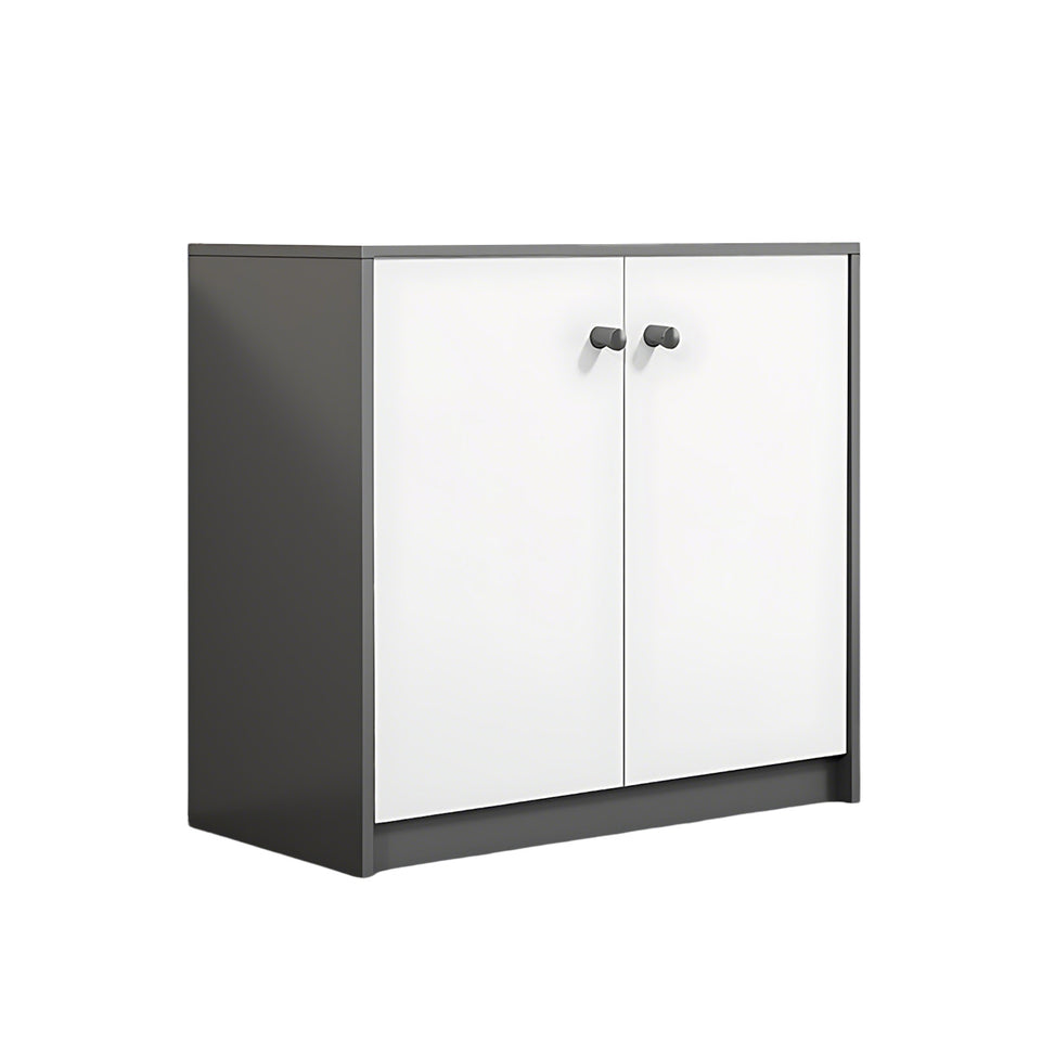 File Cabinet 31-79 in Tall with U-Shaped & Solid Wood for Office