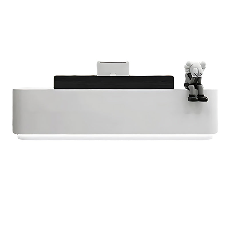 Modern Simple Stainless Steel Reception Cashier Counter Front Desk JDT-7101