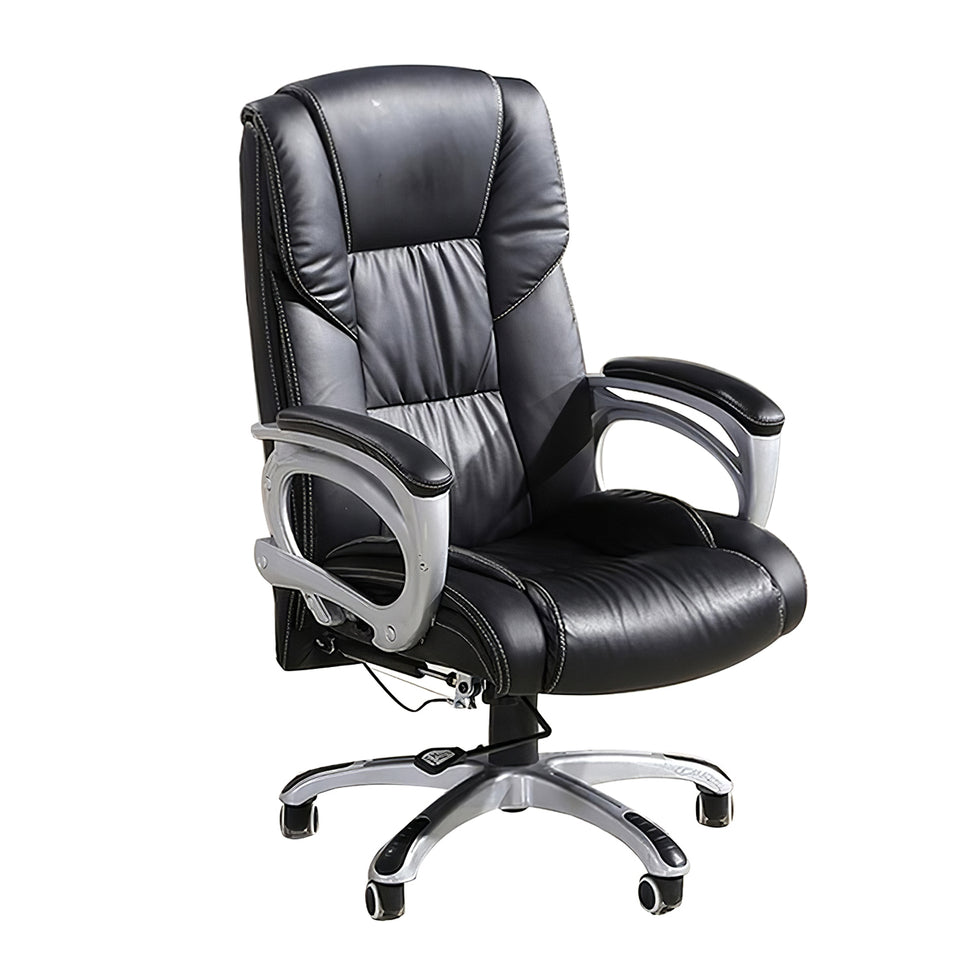 Modern L-Shaped Executive Desk with Drawers and Cabinet LBZ-2091