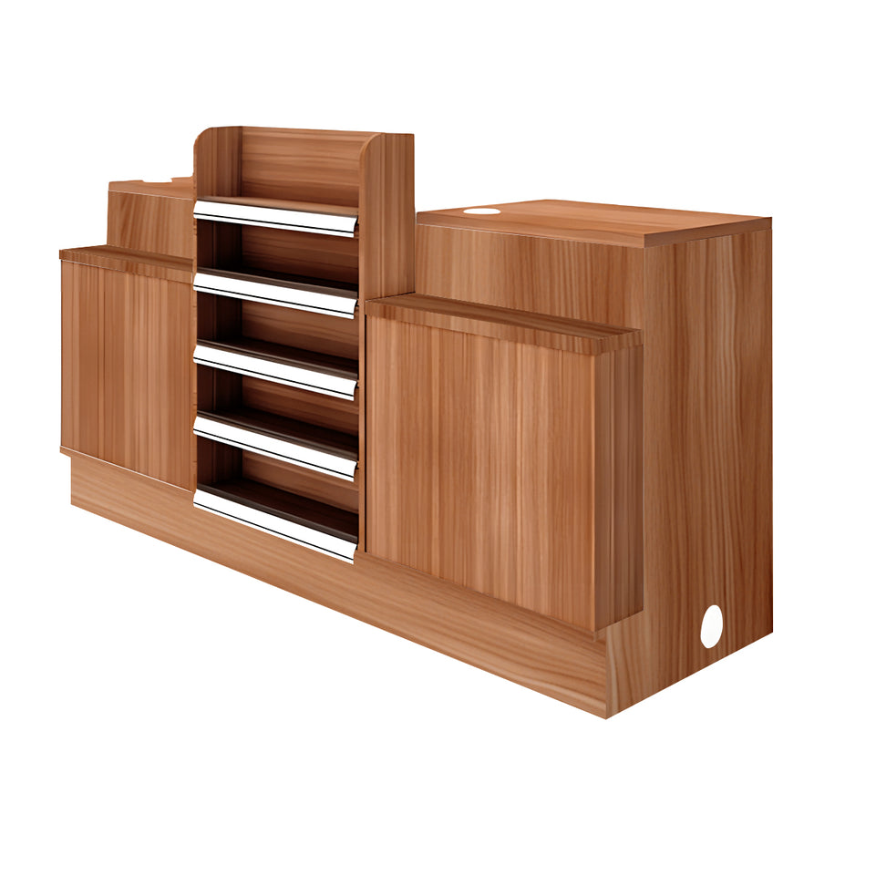 Supermarket convenience store small bar counter front desk reception desk JDT-7107