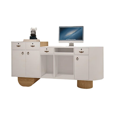 Modern Reception Desk Front Counter Designed for Furniture Stores JDT-1067