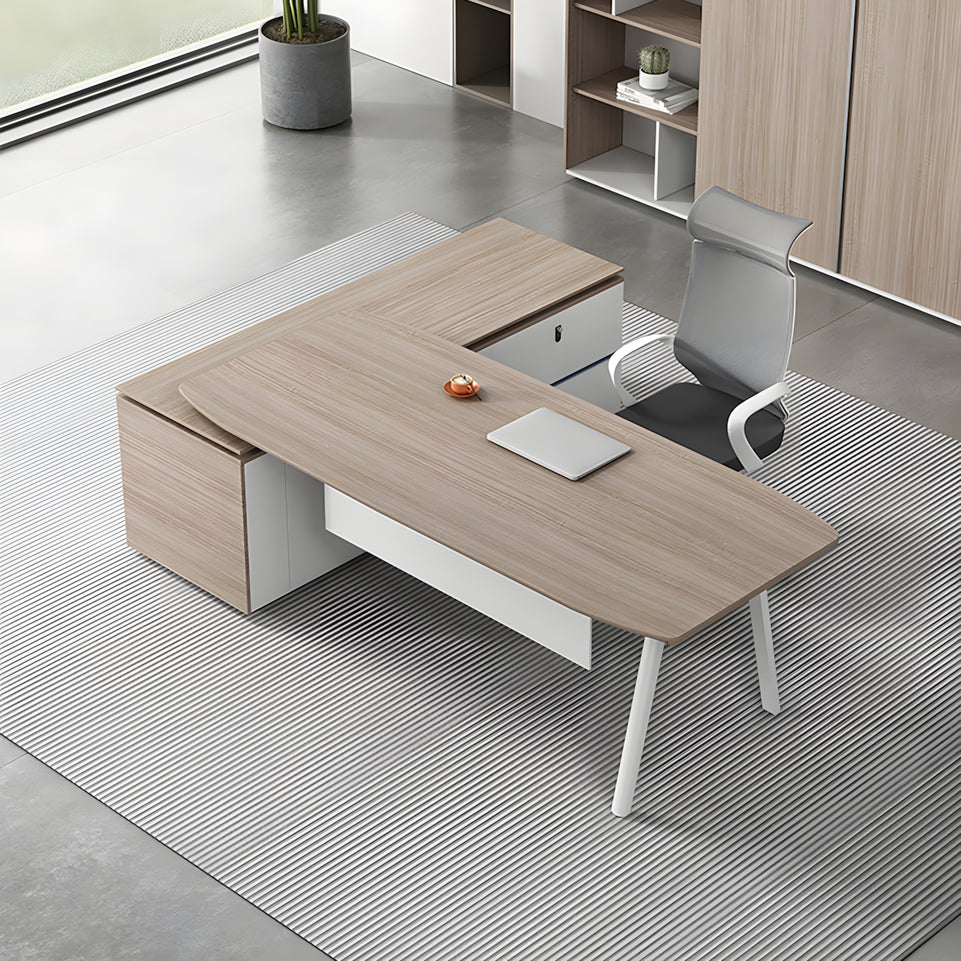 Dimple Executive Desk Manager Desk Supervisor Office Desk and Chair Dimple Modern President Table LBZ-1087