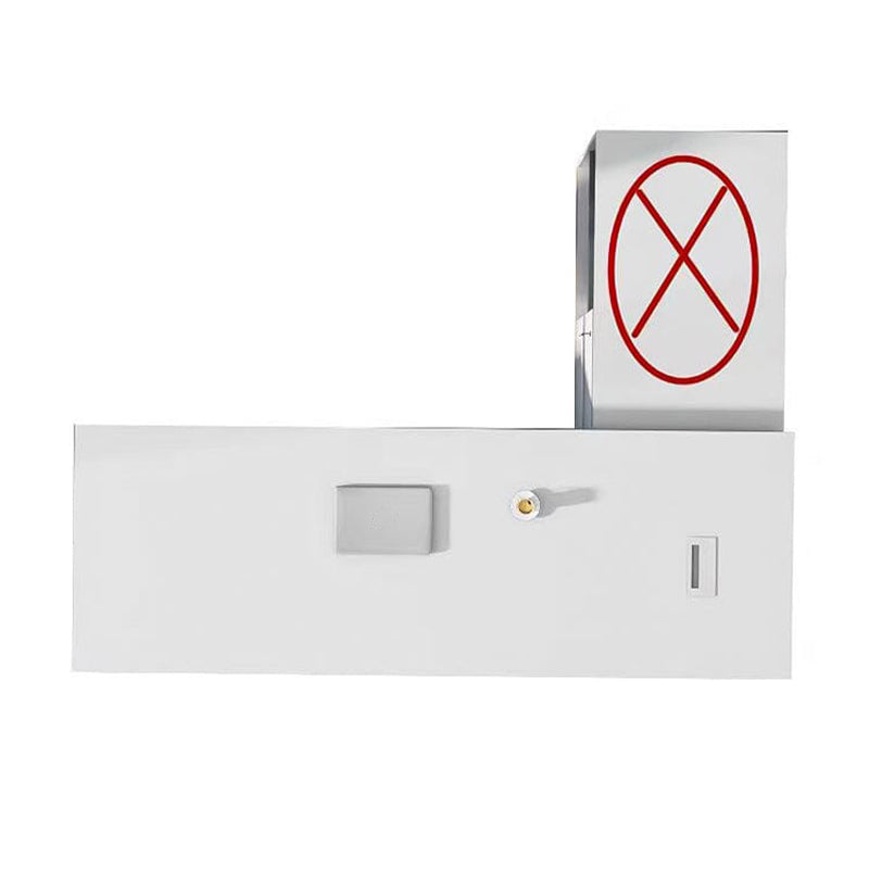 Modern Minimalist Executive Desk With Side Chest and Chair Combination with Cable Management Box and Open Storage LBZ-10200