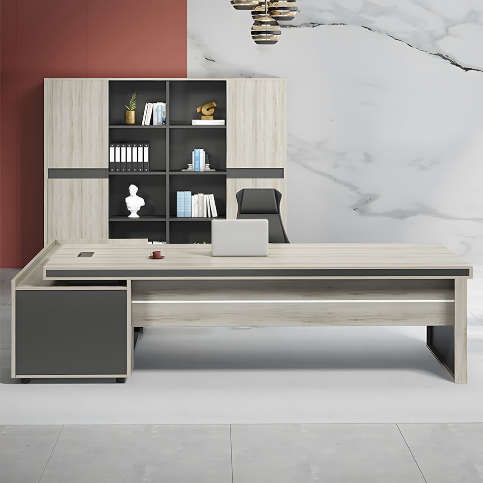 Industrial Style Boss Table Large and Simple Boss Manager Table for Executive Offices LBZ-1011