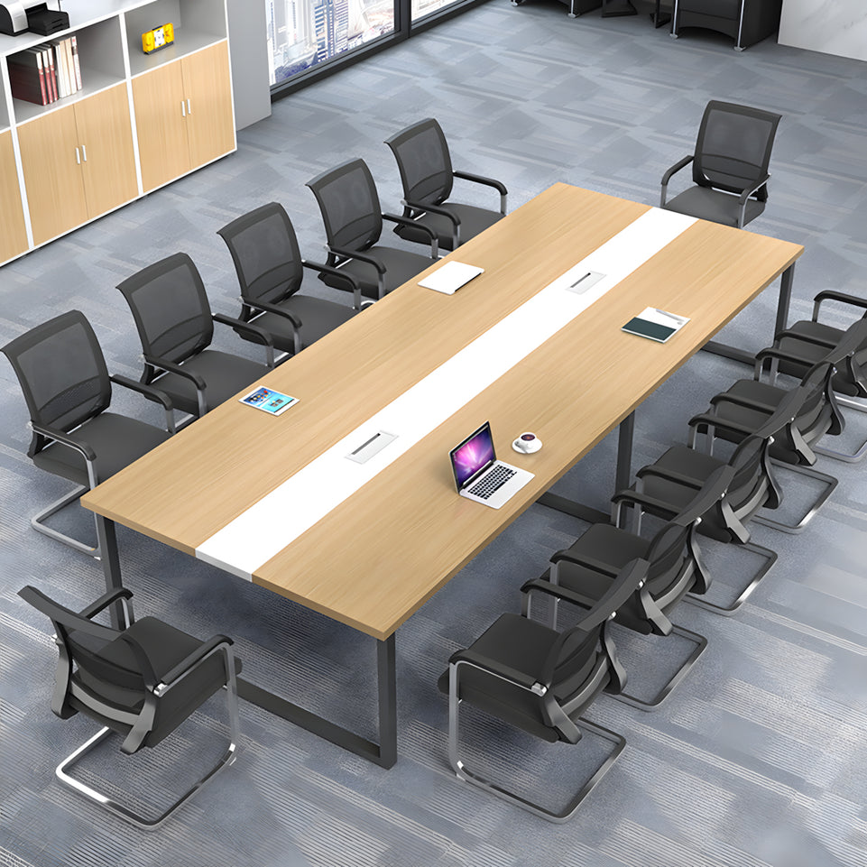 Modern Meeting Office Desk Rectangular Conference Table and Chairs HYZ-1033