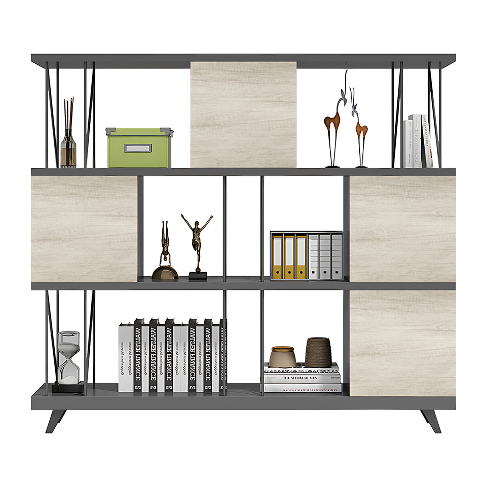 Modern Executive Desk With Ample Storage And Privacy Protection LBZ-2144 kaguyasu