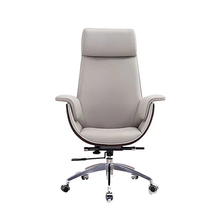 High-end Luxury Executive Desk With Cable Hole Modern Minimalist Office Suite LBZ-10161