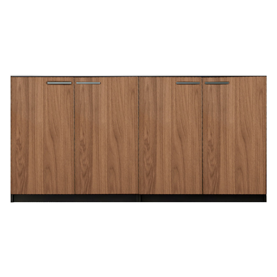 Office partition cabinet black and white storage cabinet WJG-1011