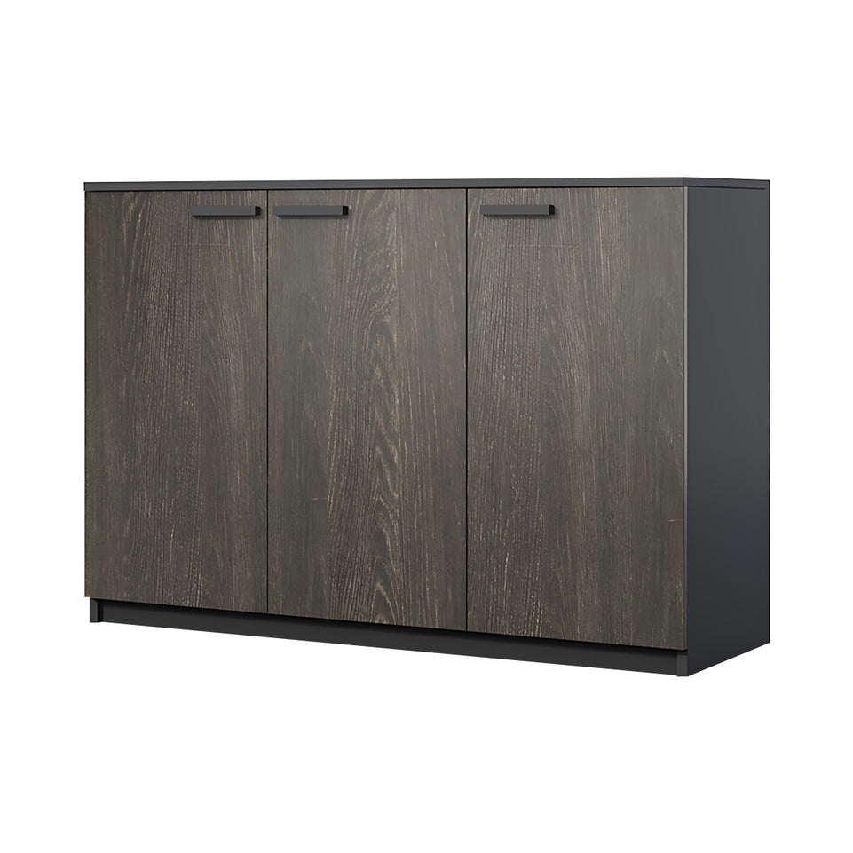 Office partition cabinet black and white storage cabinet WJG-1011