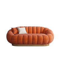 Cream Style Lazy Sofa Reclining Sleepy Pumpkin Sofa Chair BSF-2066