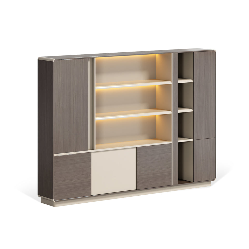 Modern Executive Desk With Curved Design Elegant Desk LBZ-2024